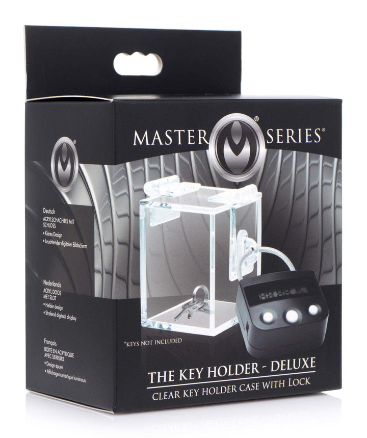 The Key Holder Deluxe Clear Case with Lock - The Dildo Hub