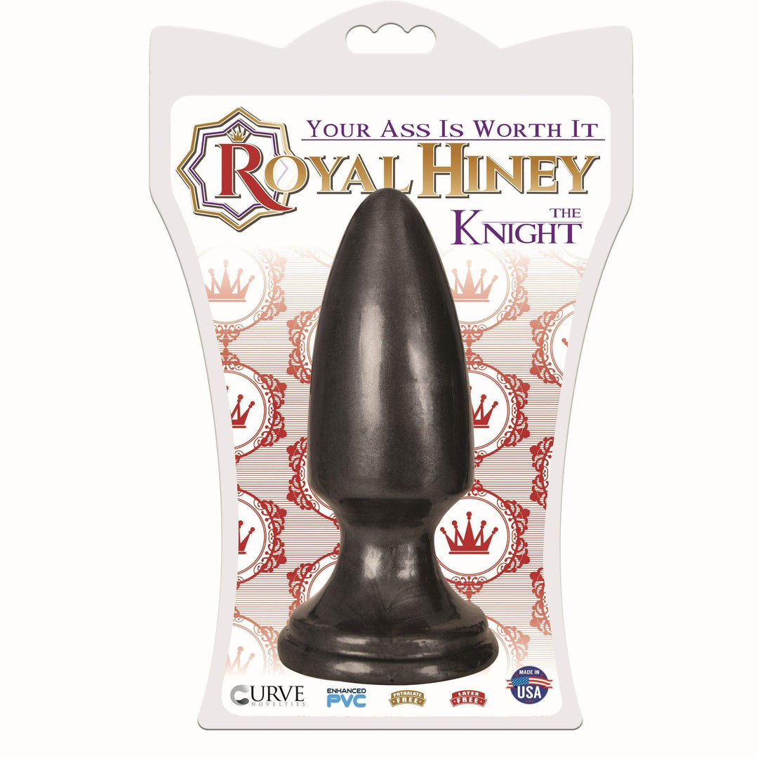 The Knight Anal Plug -Black - The Dildo Hub