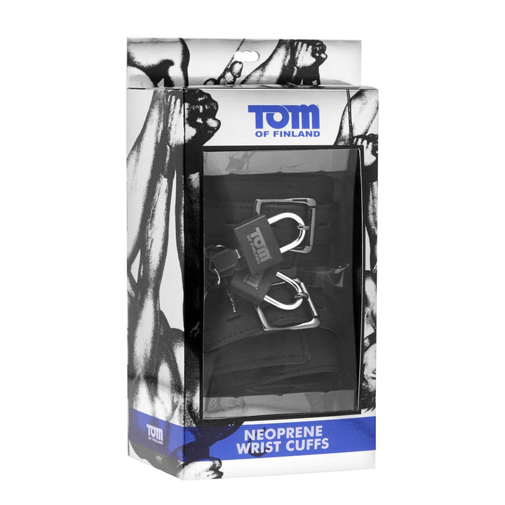 Tom of Finland Neoprene Wrist Cuffs - The Dildo Hub