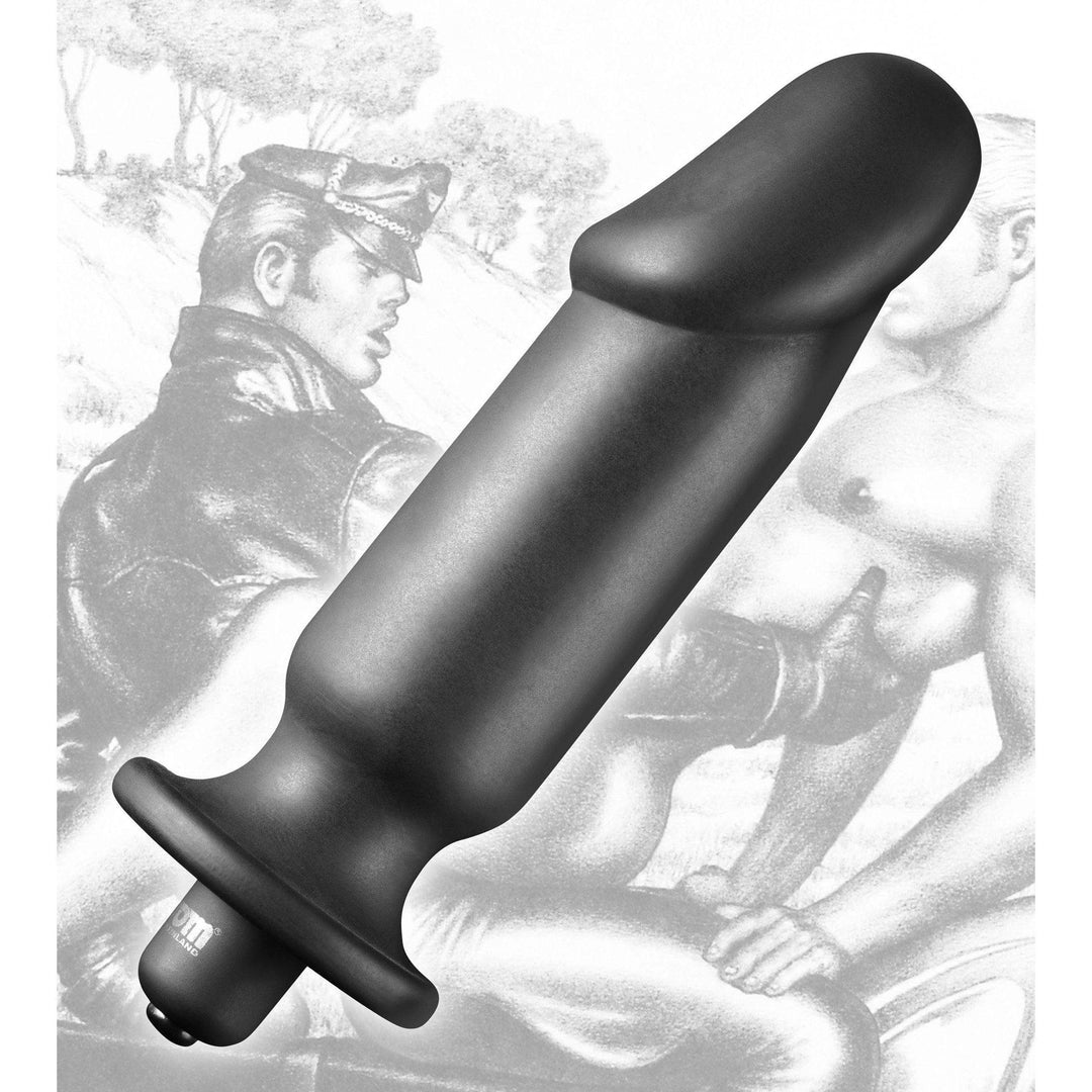 Tom of Finland Silicone Vibrating Anal Plug - The Dildo Hub