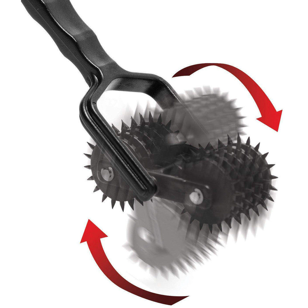 Transfix 10 Reel Dual Pinwheel - Wartenberg Pinwheel - The Dildo Hub