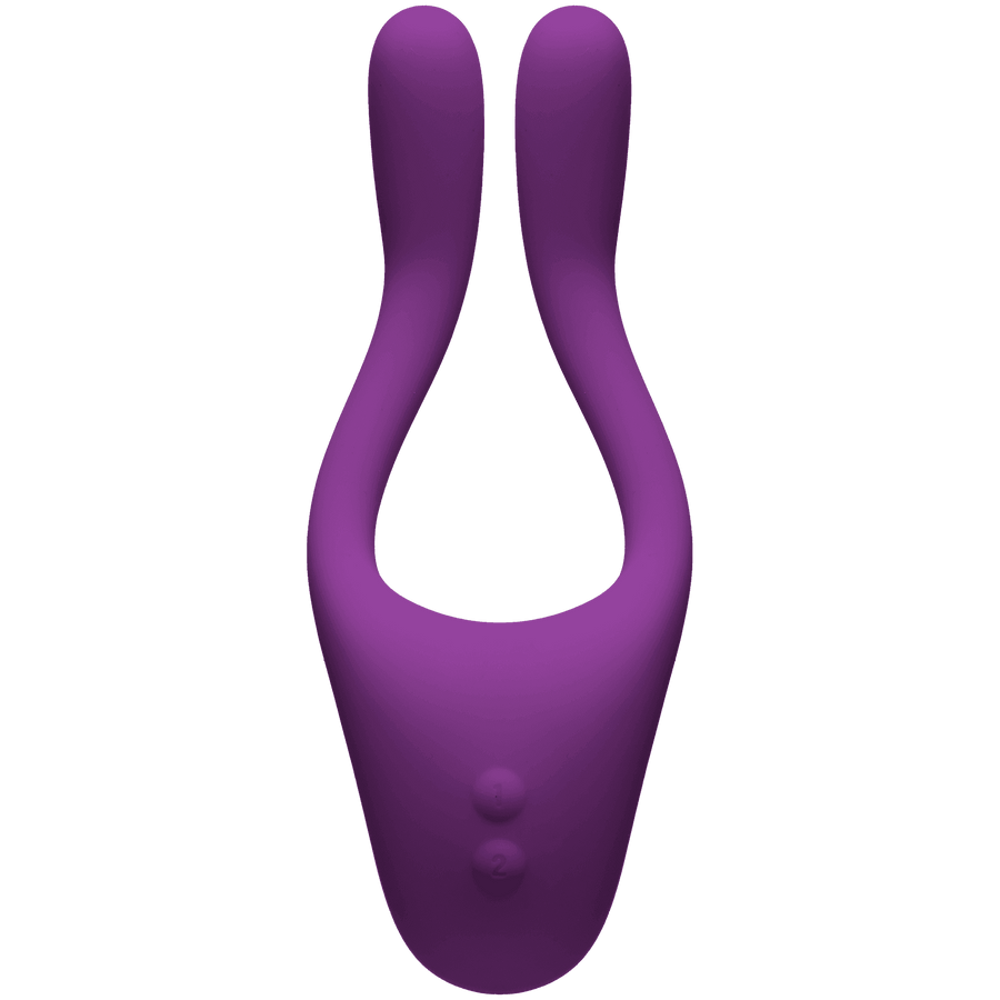 Tryst Multi Erogenous Zone Silicone Massager - Purple - The Dildo Hub