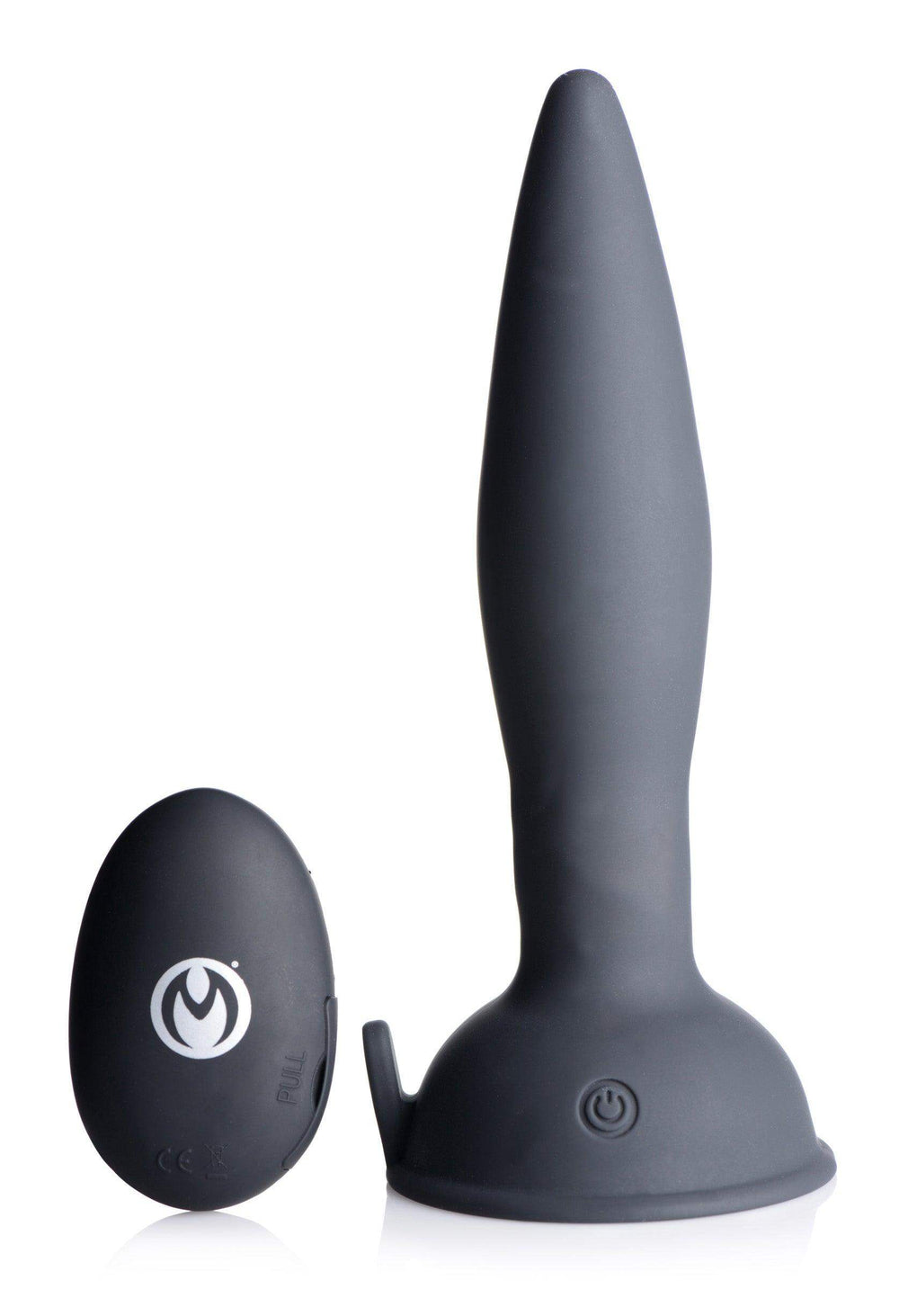 Turbo Ass-Spinner Silicone Anal Plug with Remote Control - The Dildo Hub