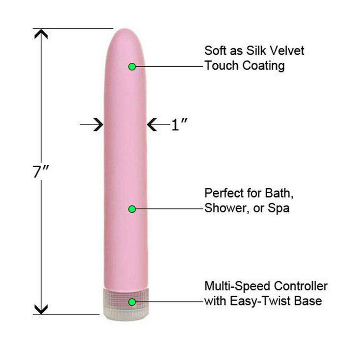 Velvet Touch Vibes - Pink - The Dildo Hub