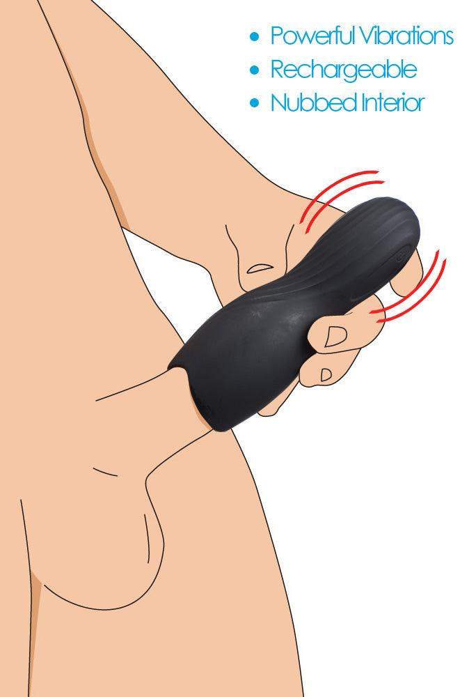 Vibrating Rechargeable Penis Pleaser – The Dildo Hub