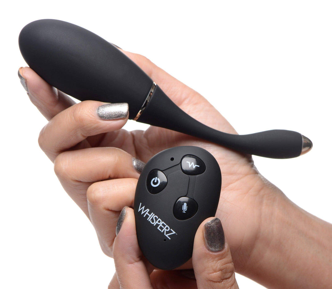 Voice Activated 10X Vibrating Egg with Remote Control - The Dildo Hub