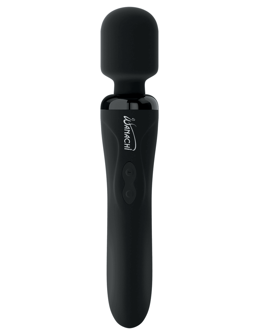 Wanachi Body Wand Vibrator Black | Pipedream - The Dildo Hub