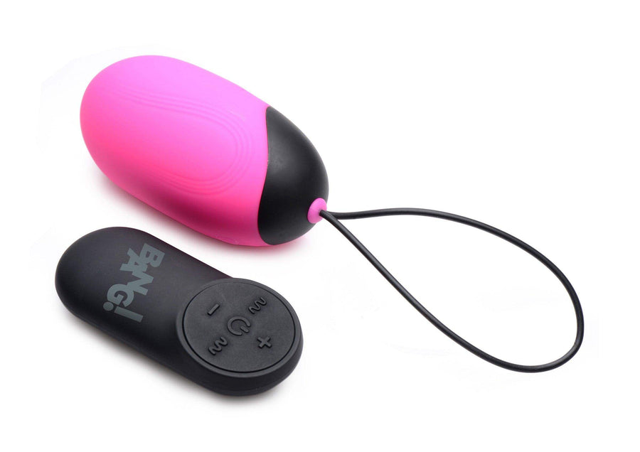 XL Silicone Vibrating Egg - Pink - The Dildo Hub