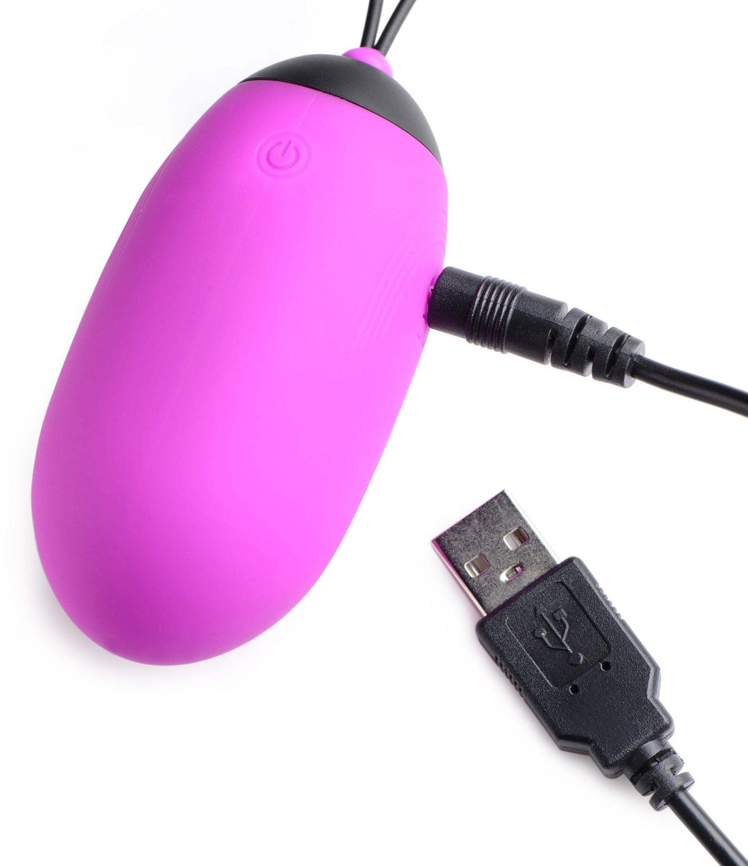 XL Silicone Vibrating Egg - Purple - The Dildo Hub