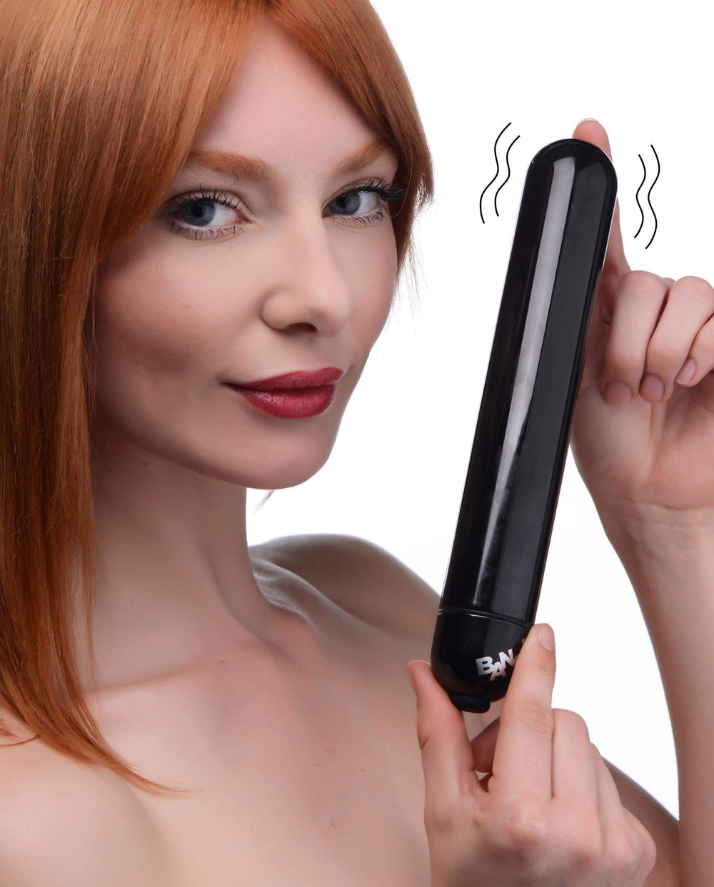 XL Vibrating Metallic Bullet - Black - The Dildo Hub