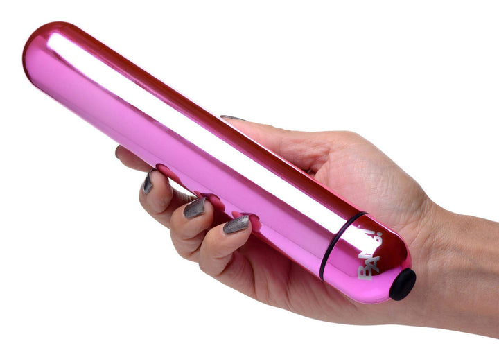 XL Vibrating Metallic Bullet - Pink - The Dildo Hub