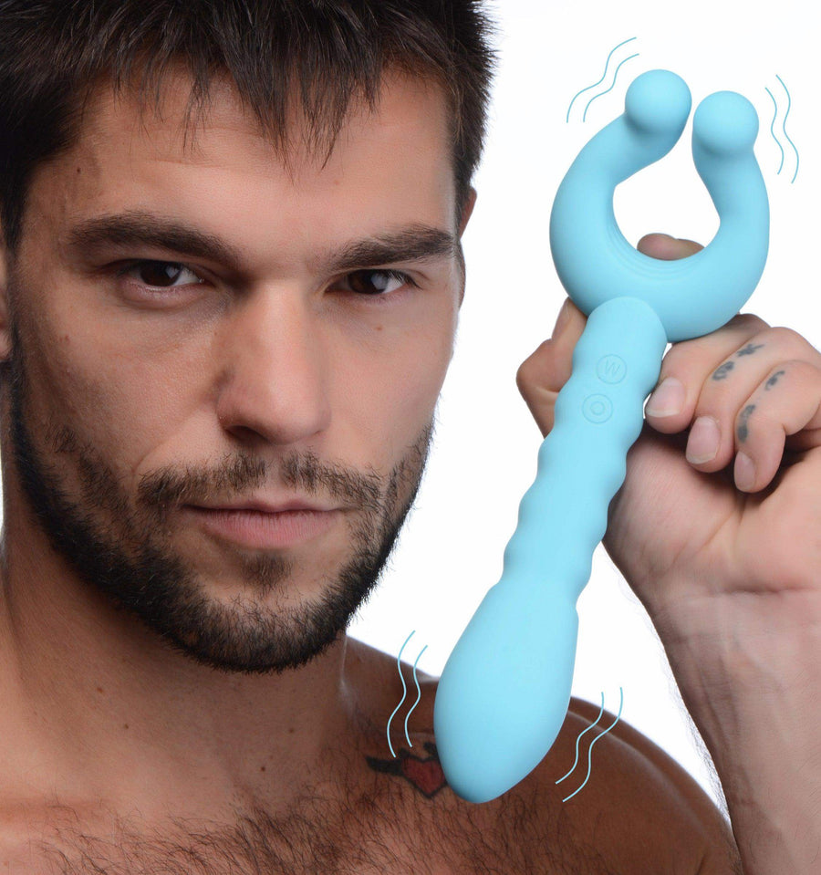 Yass! Vibe Dual-Ended Silicone Vibrator - The Dildo Hub