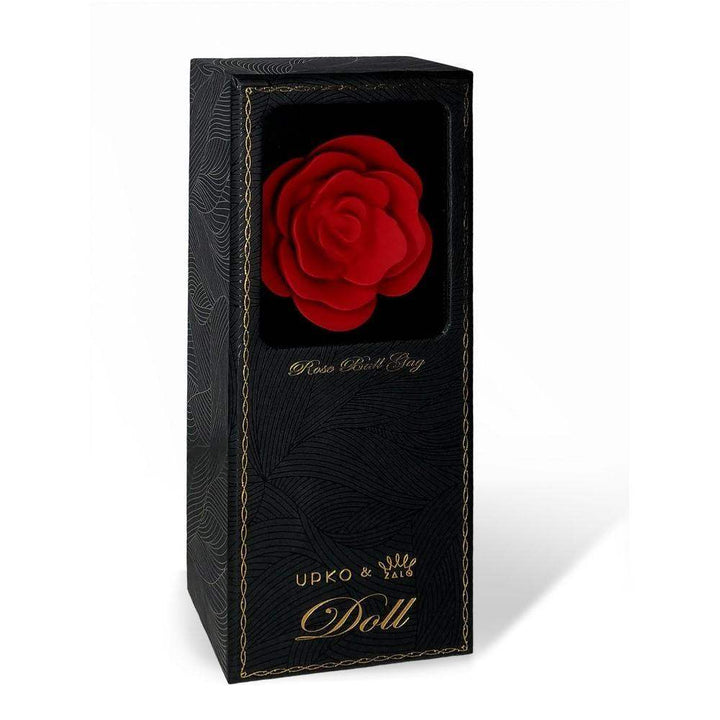 ZALO & UPKO Doll Designer Collection Rose Ball Gag - The Dildo Hub