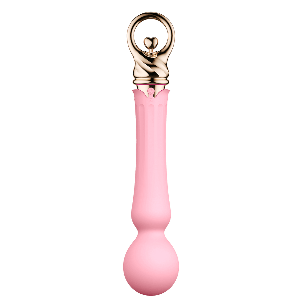 ZALO Confidence Pre-Heating Wand Massager Fairy Pink - The Dildo Hub