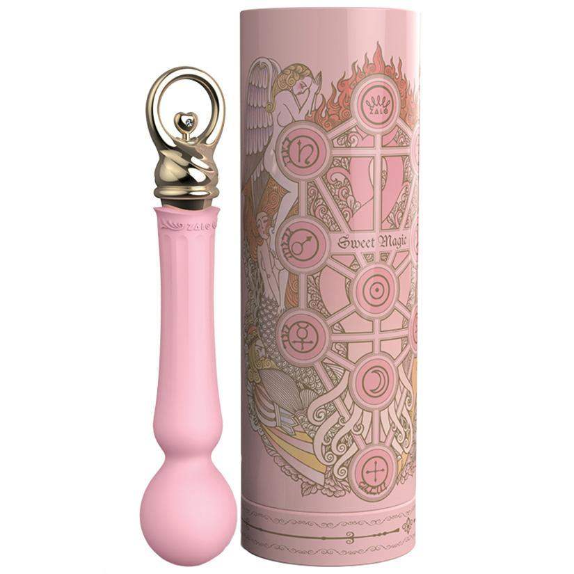 ZALO Confidence Pre-Heating Wand Massager Fairy Pink - The Dildo Hub