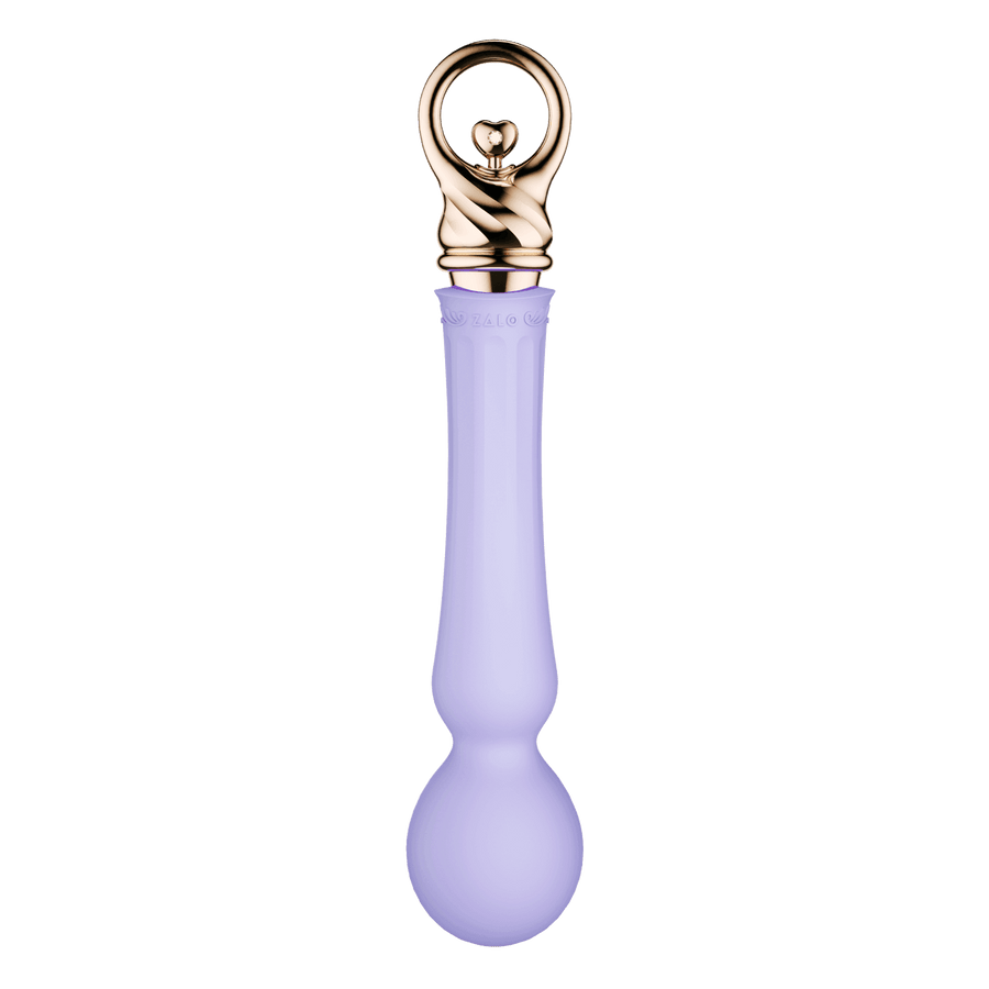 ZALO Confidence Pre-Heating Wand Massager Fantasy Violet - The Dildo Hub