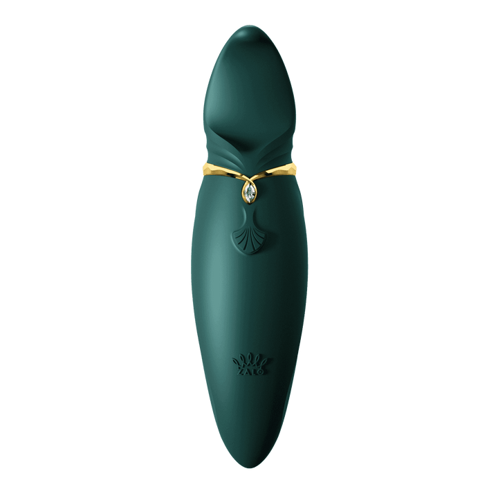 ZALO Hero Clitoral Massager Jewel Green - The Dildo Hub