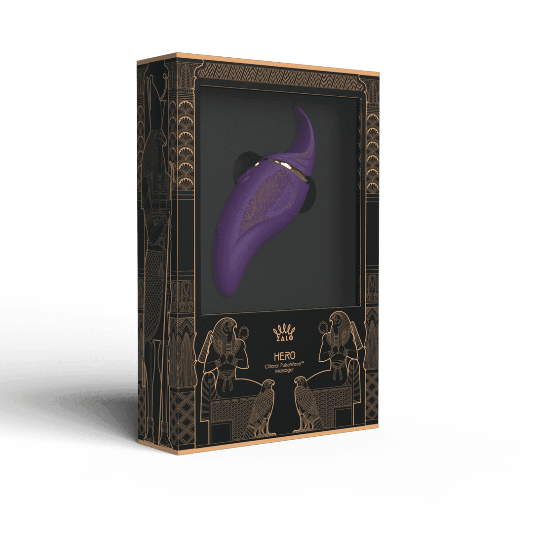 ZALO Hero Clitoral Massager Twilight Purple - The Dildo Hub