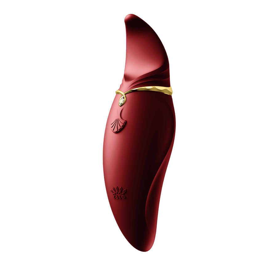 Zalo Hero Clitoral Massager Wine Red - The Dildo Hub