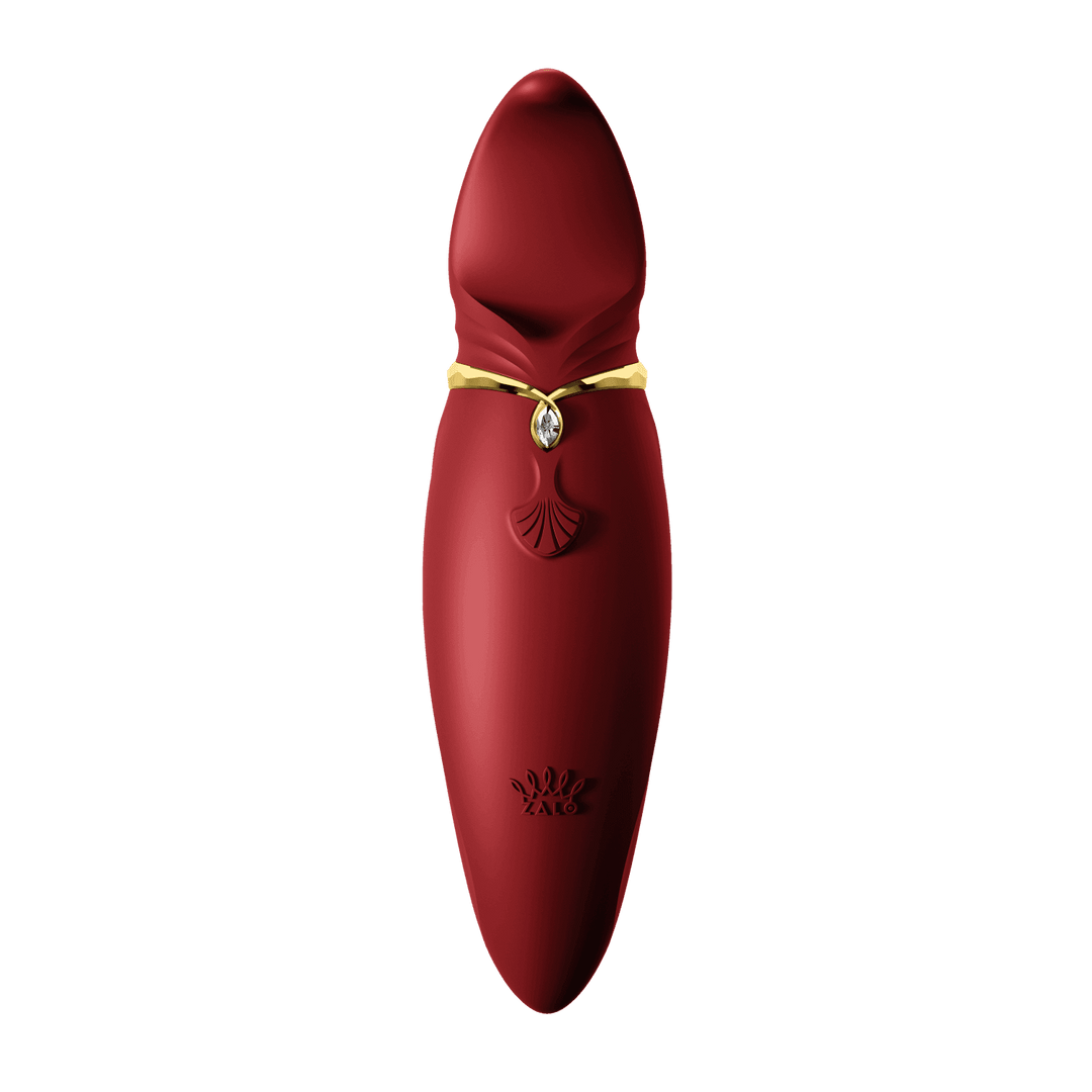 Zalo Hero Clitoral Massager Wine Red - The Dildo Hub