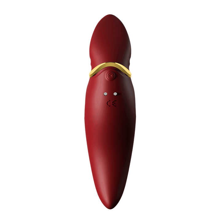 Zalo Hero Clitoral Massager Wine Red - The Dildo Hub