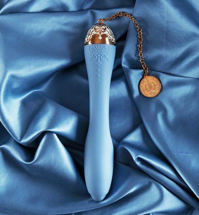 ZALO Marie G-spot Vibrator Royal Blue - The Dildo Hub