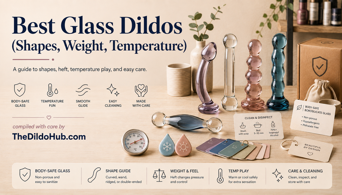 Best Glass Dildos (Shapes, Weight, Temperature)