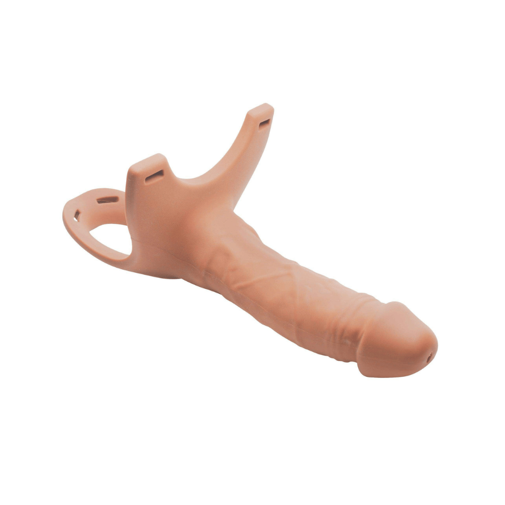 hollow strap on image - flesh strap on