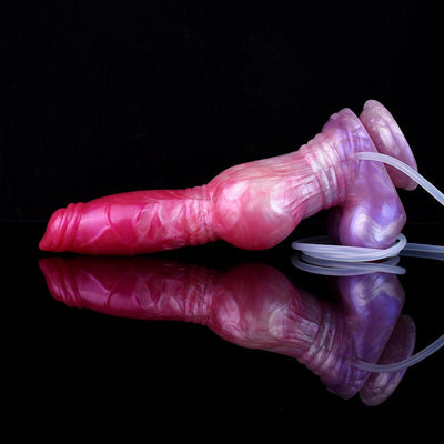 10 Inch Ares | Squirting Dildo - Knot Dildo - Ejaculating Dildo - The Dildo Hub