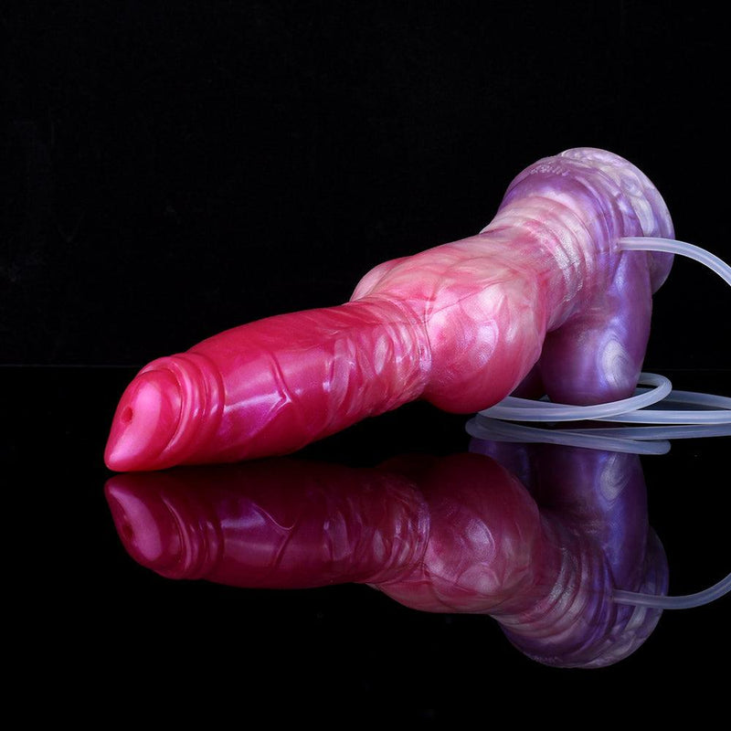 10 Inch Ares | Squirting Dildo - Knot Dildo - Ejaculating Dildo - The Dildo Hub