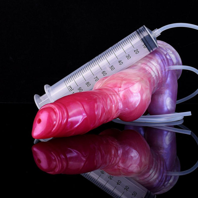 10 Inch Ares | Squirting Dildo - Knot Dildo - Ejaculating Dildo - The Dildo Hub