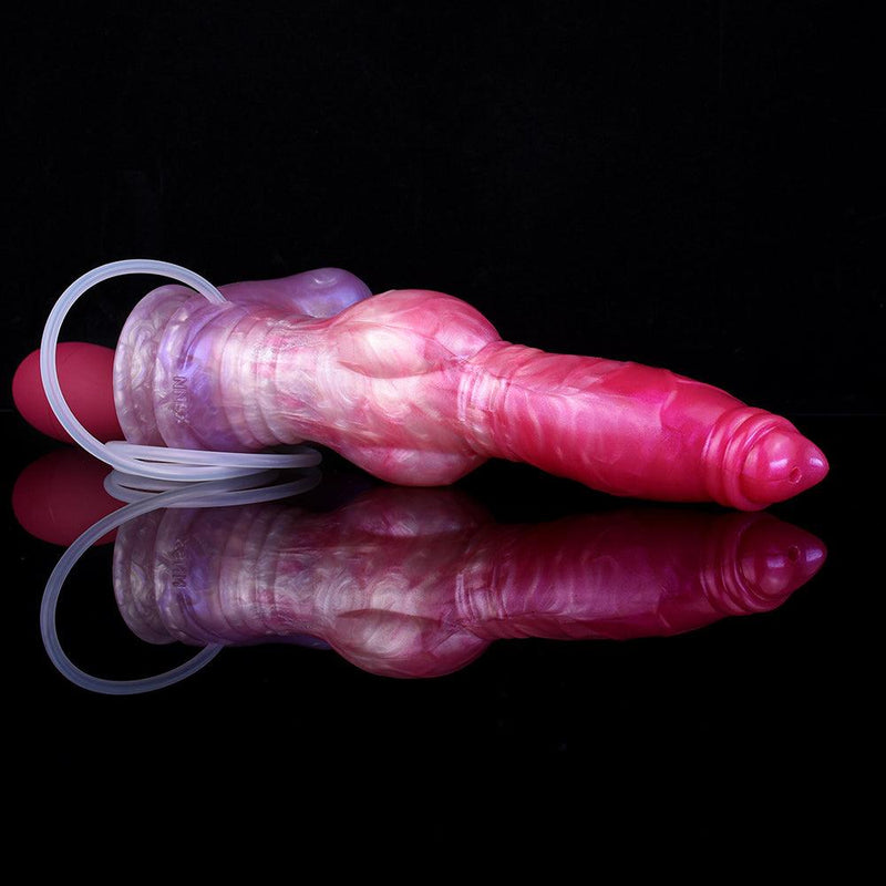 10 Inch Ares | Squirting Dildo - Knot Dildo - Ejaculating Dildo - The Dildo Hub