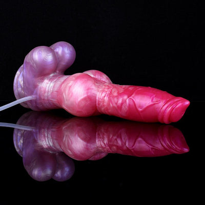 10 Inch Ares | Squirting Dildo - Knot Dildo - Ejaculating Dildo - The Dildo Hub