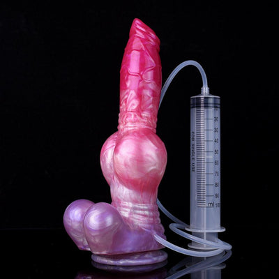 10 Inch Ares | Squirting Dildo - Knot Dildo - Ejaculating Dildo - The Dildo Hub