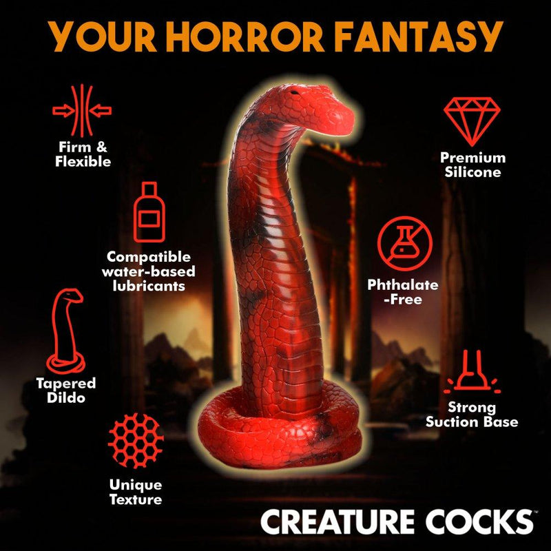 10 Inch Cobra | Snake Dildo - Fantasy Dildo - Monster Dildo - The Dildo Hub