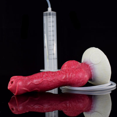 8.26 Inch Knaughty | Ejaculating Dildo - Squirting Dildo