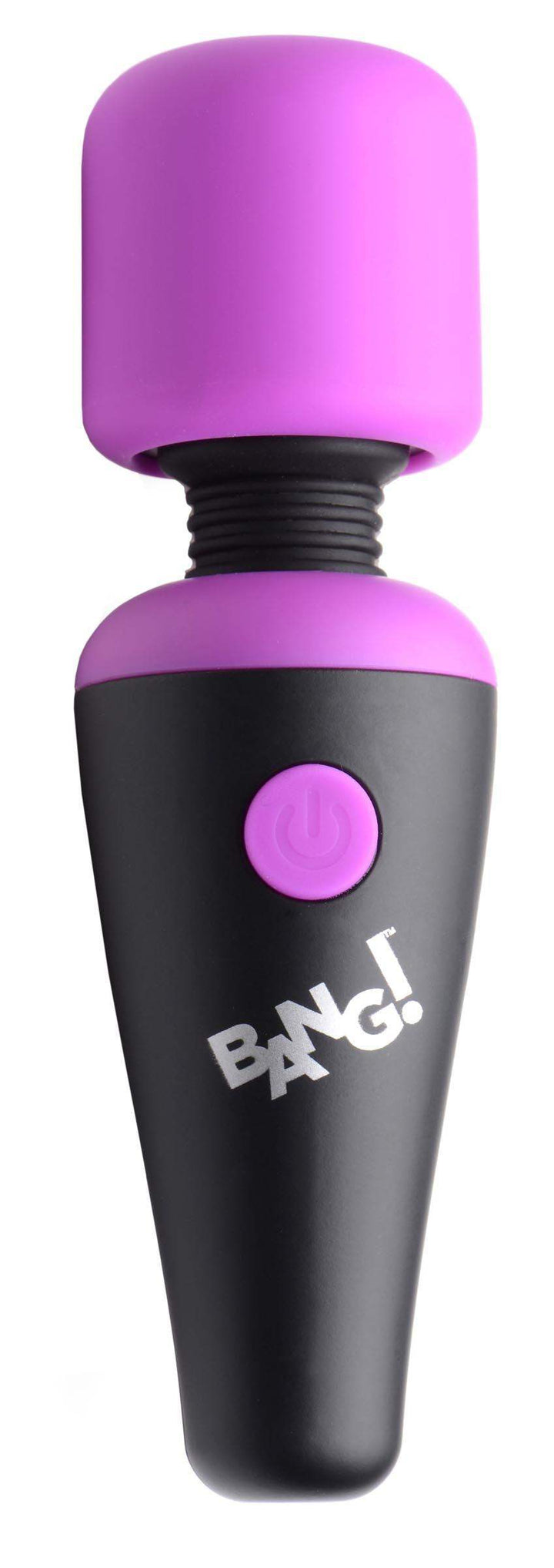10X Ultra Powerful Silicone Mini Wand Vibrator in Purple