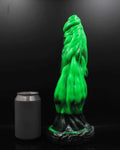 Customer Werewolf Huge Dragon Dildo in Platinum Silicone