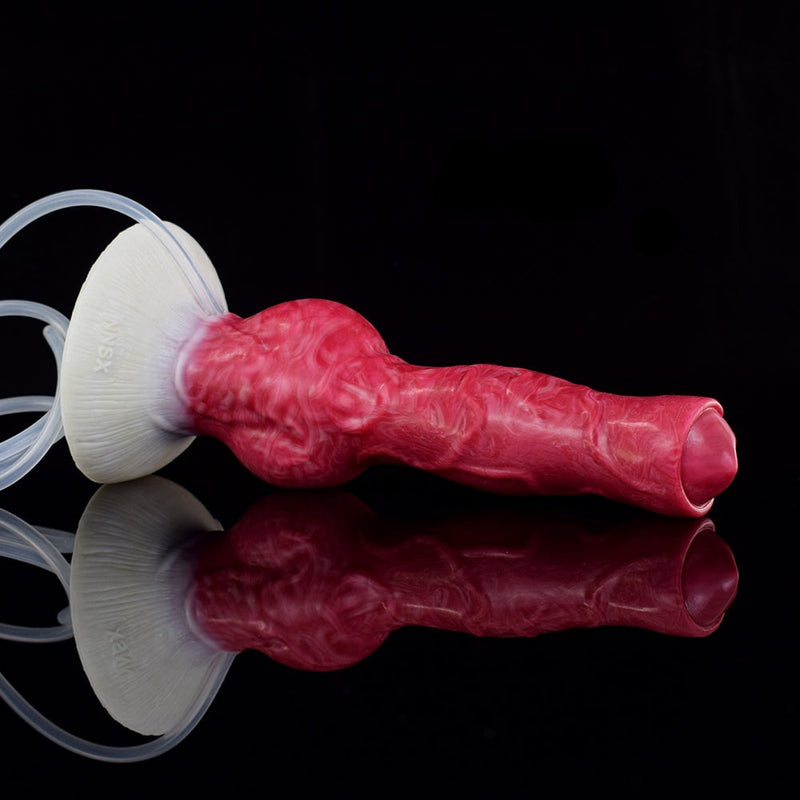 8.26 Inch Knaughty | Ejaculating Dildo - Squirting Dildo