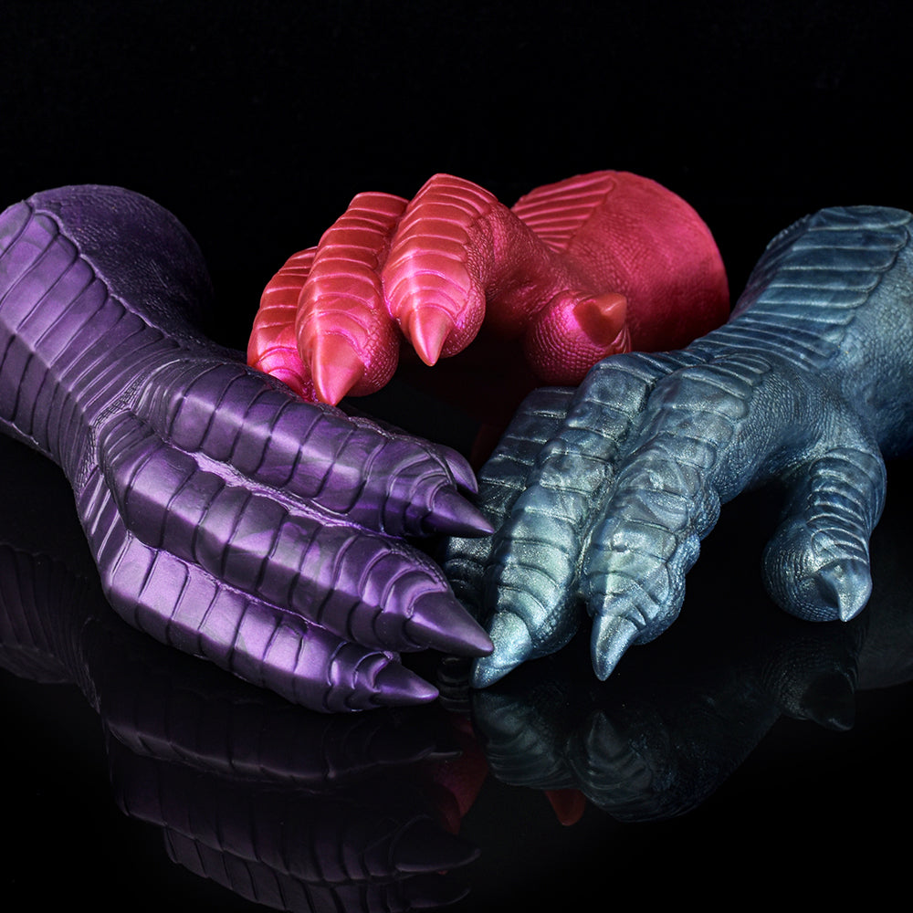 🐲 Clawz Monster Silicone Dildo w/ Recessed Suction Cup