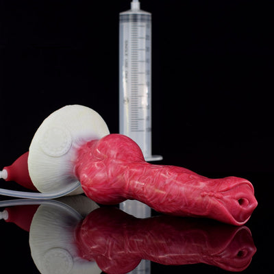 8.26 Inch Knaughty | Ejaculating Dildo - Squirting Dildo