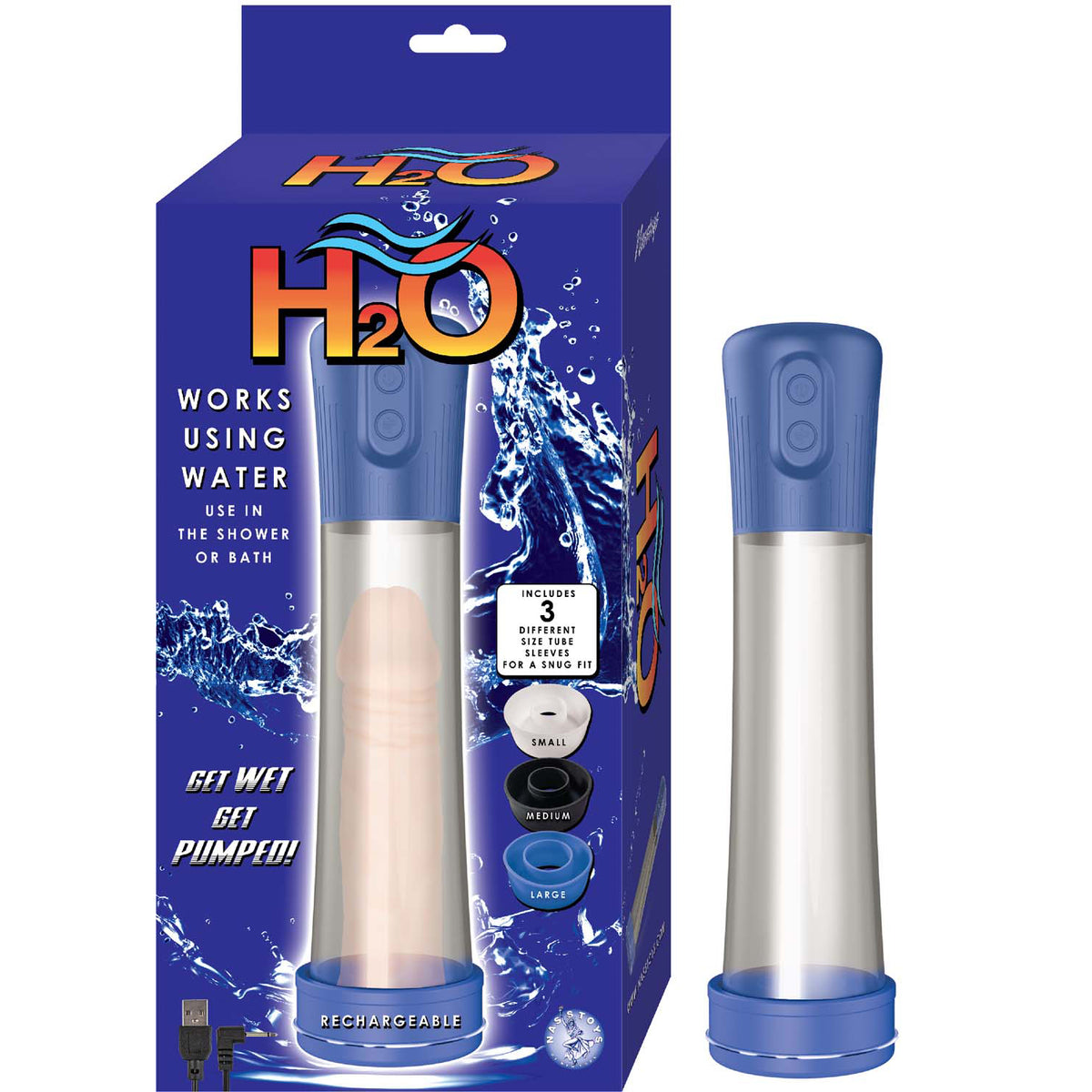 H2O Rechargeable Water Penis Pump