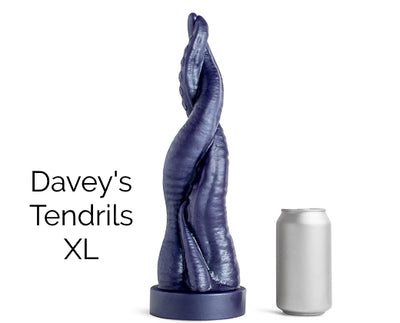 DAVY'S TENDRILS TENTACLE DILDO - FOUR SIZES | MrHankeysToys