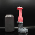 Custom Donkey Fantasy Dildo in Platinum Silicone