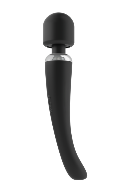 Dorcel Megawand Rechargeable Wand-Black | Unleash Mega Clitoral Pleasure