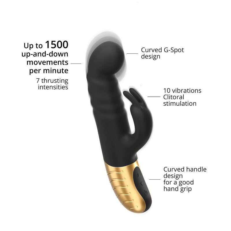 Dorcel G-Stormer Rechargeable Rabbit Vibrator | Dual-Motor Innovation for Explosive Orgasms