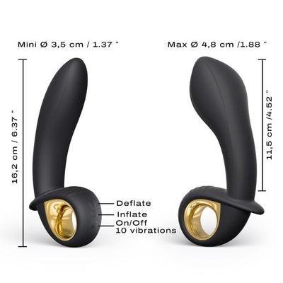 Dorcel Deep Expand 2-in-1 Vaginal and Anal Vibrator | Luxurious Dual Stimulation