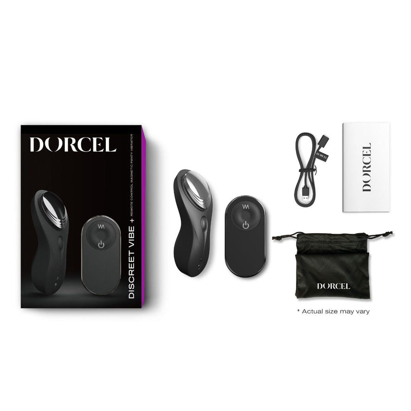 Dorcel Discreet Vibe + Stimulator with Remote Control | Powerful, Ergonomic & Waterproof