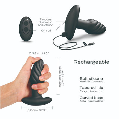 Dorcel Spin Butt Plug | Dynamic Rotating Pleasure for Ultimate Stimulation