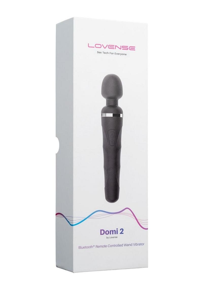 Lovense Domi 2 App-Controlled Cordless Mini Wand Massager